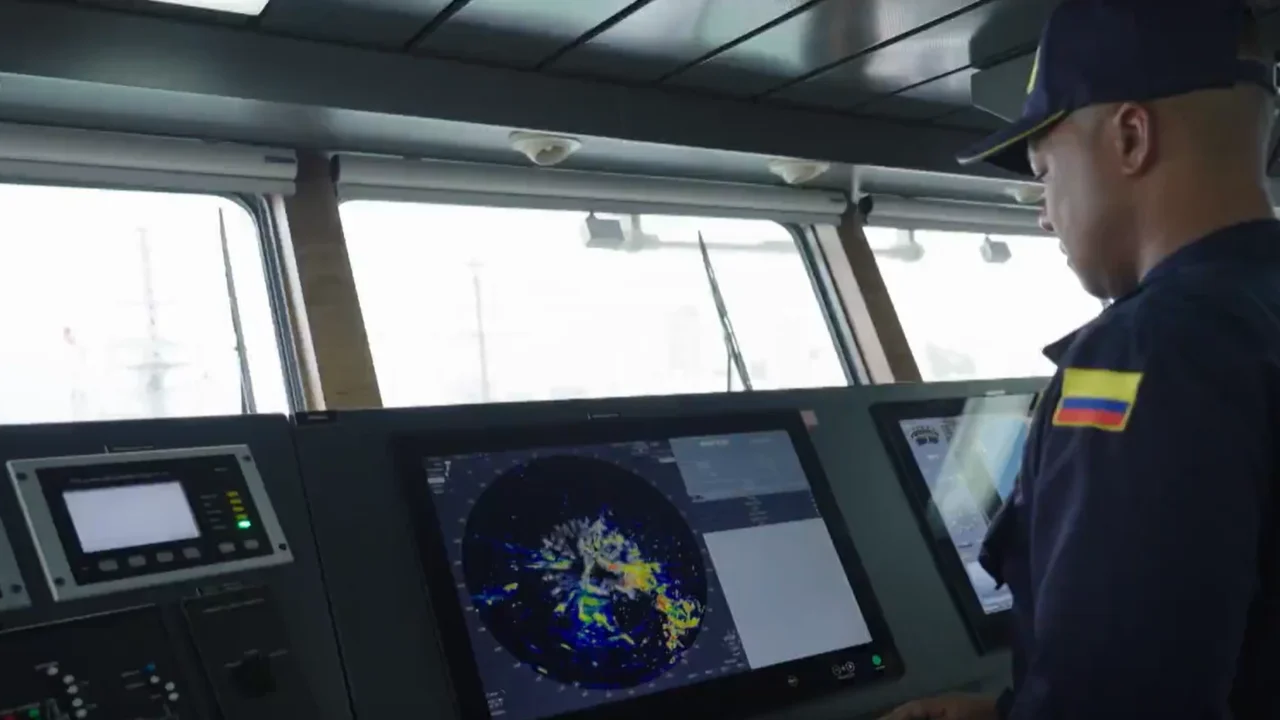 Moving story of Petty Officer Ramos, ice radar operator on the ARC Simón Bolívar