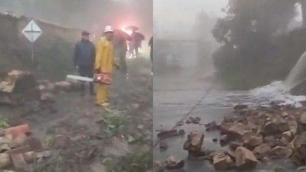 Emergencia en Cundinamarca: registran inundaciones, granizadas y caída de árboles por fuertes lluvias