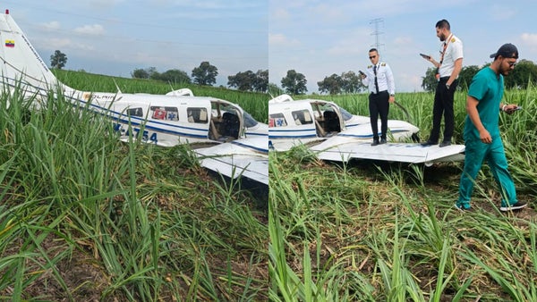 Vuelo ambulancia que cubría la ruta Popayán – Cali se vino a tierra: cuatro personas iban a bordo