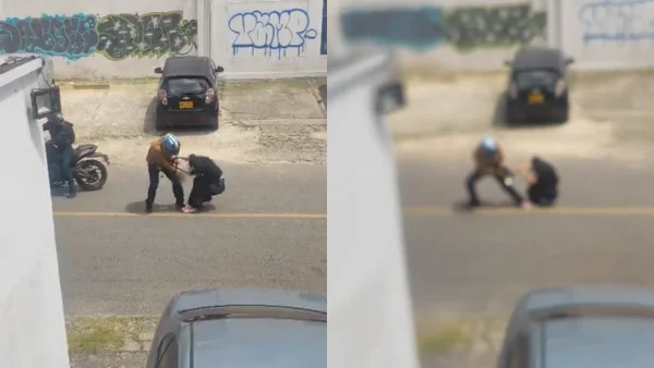 VIDEO: mujer fue herida con arma traumática tras oponerse a robo en el norte de Bogotá