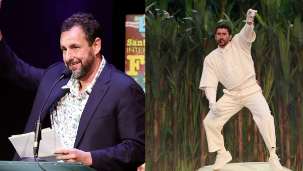 “Te amo, Benito”: Adam Sandler reacciona al show de Bad Bunny en el Super Bowl