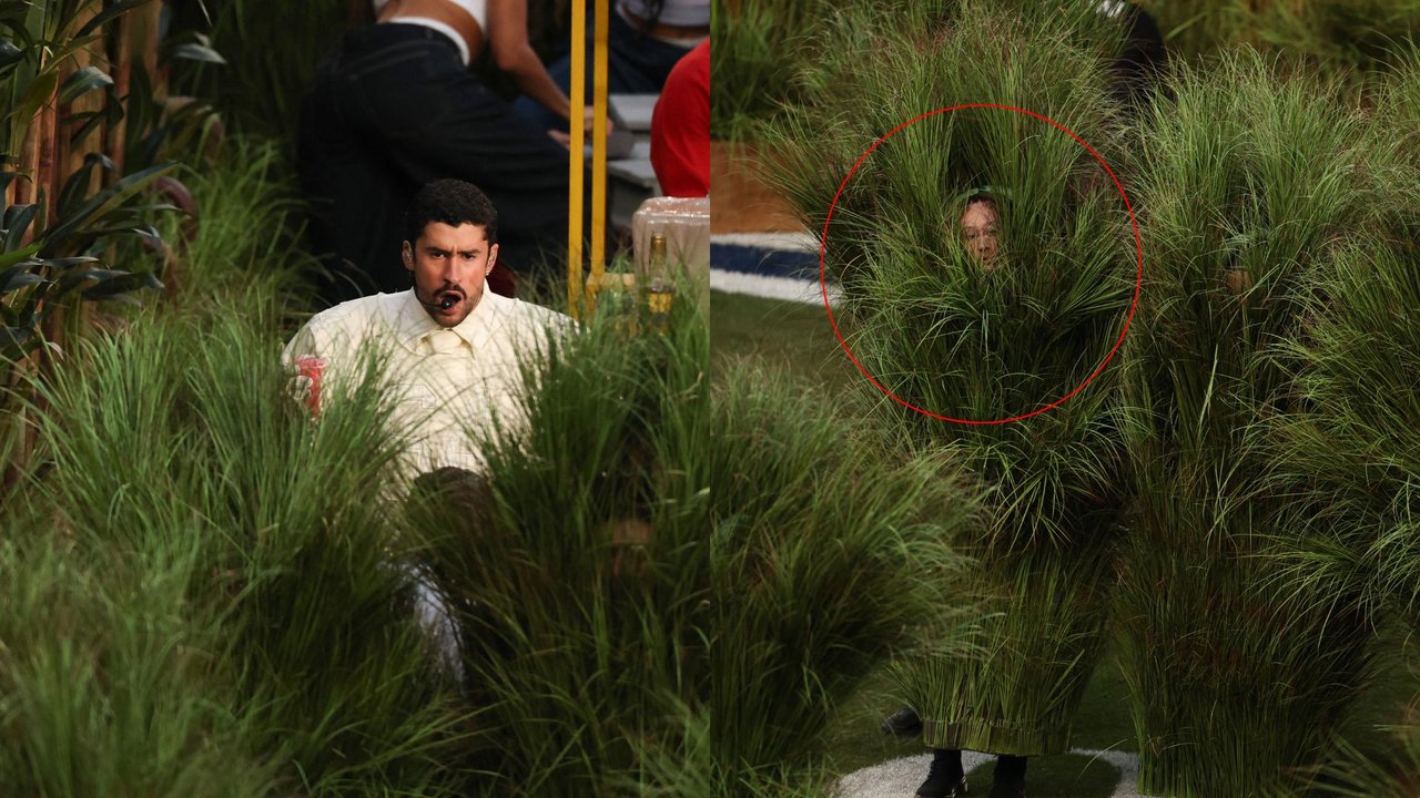 Viral: This was the work of the actors dressed as plants in Bad Bunny's Super Bowl show