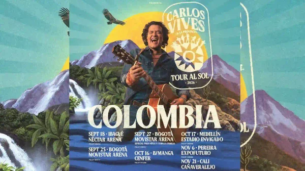 Carlos Vives regresa a Colombia con el 'Tour Al Sol': fechas oficiales y cómo comprar boletería