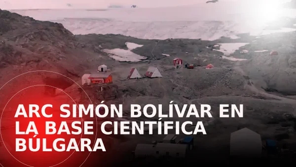 Buque ARC Simón Bolívar realiza cooperación internacional con Chile y Bulgaria en la Antártida