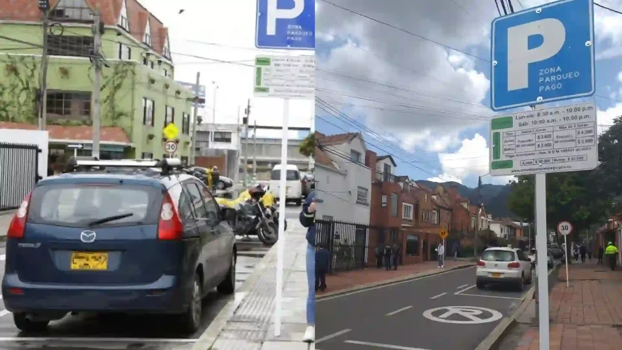 Parking rates increase in Bogotá: here are the new values for paid parking zones in 2026