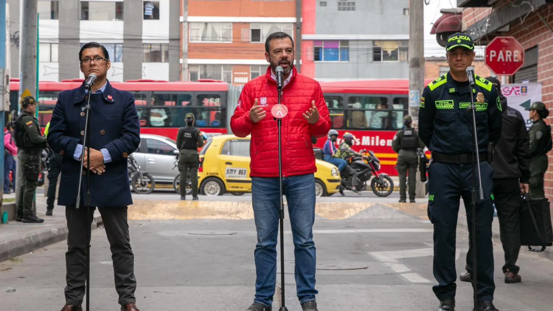 Alcalde de Bogotá Carlos Fernando Galán