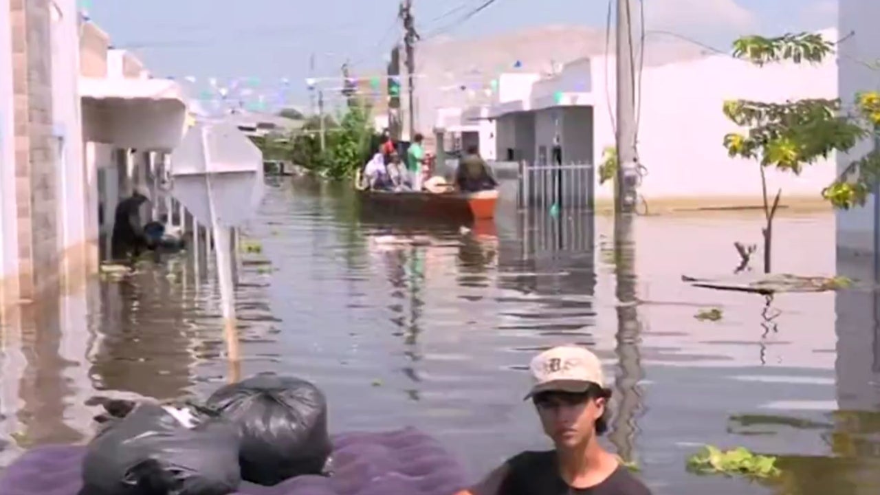 Barrio Vallejo in Córdoba underwater: families fight to save their belongings