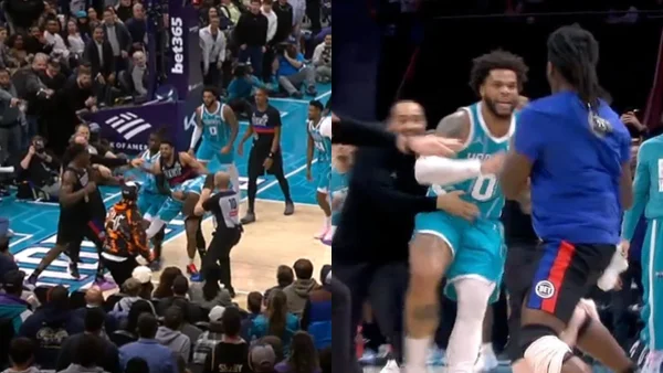 Tremenda pelea en la NBA: jugadores se fueron a los golpes y fueron expulsados