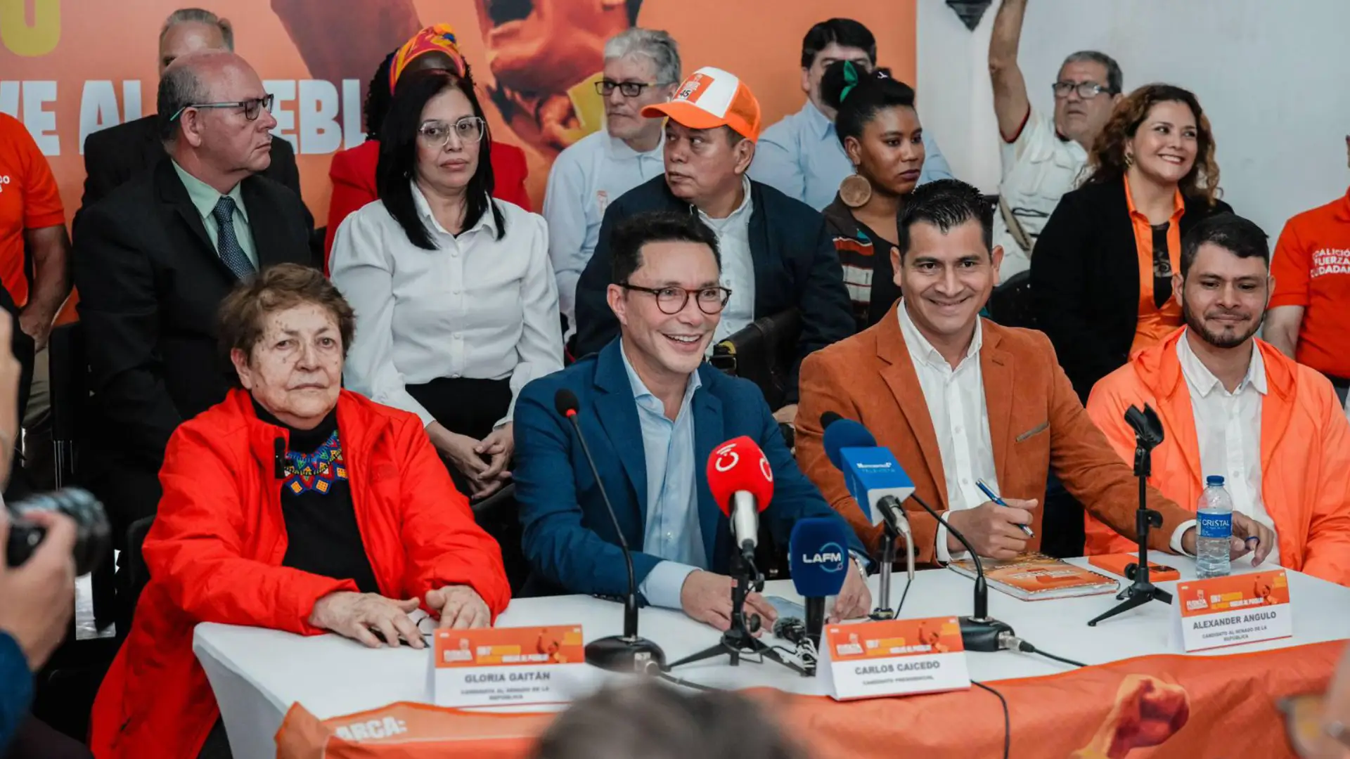 Fuerza Ciudadana oficializó candidaturas al Senado y Cámara de Representantes