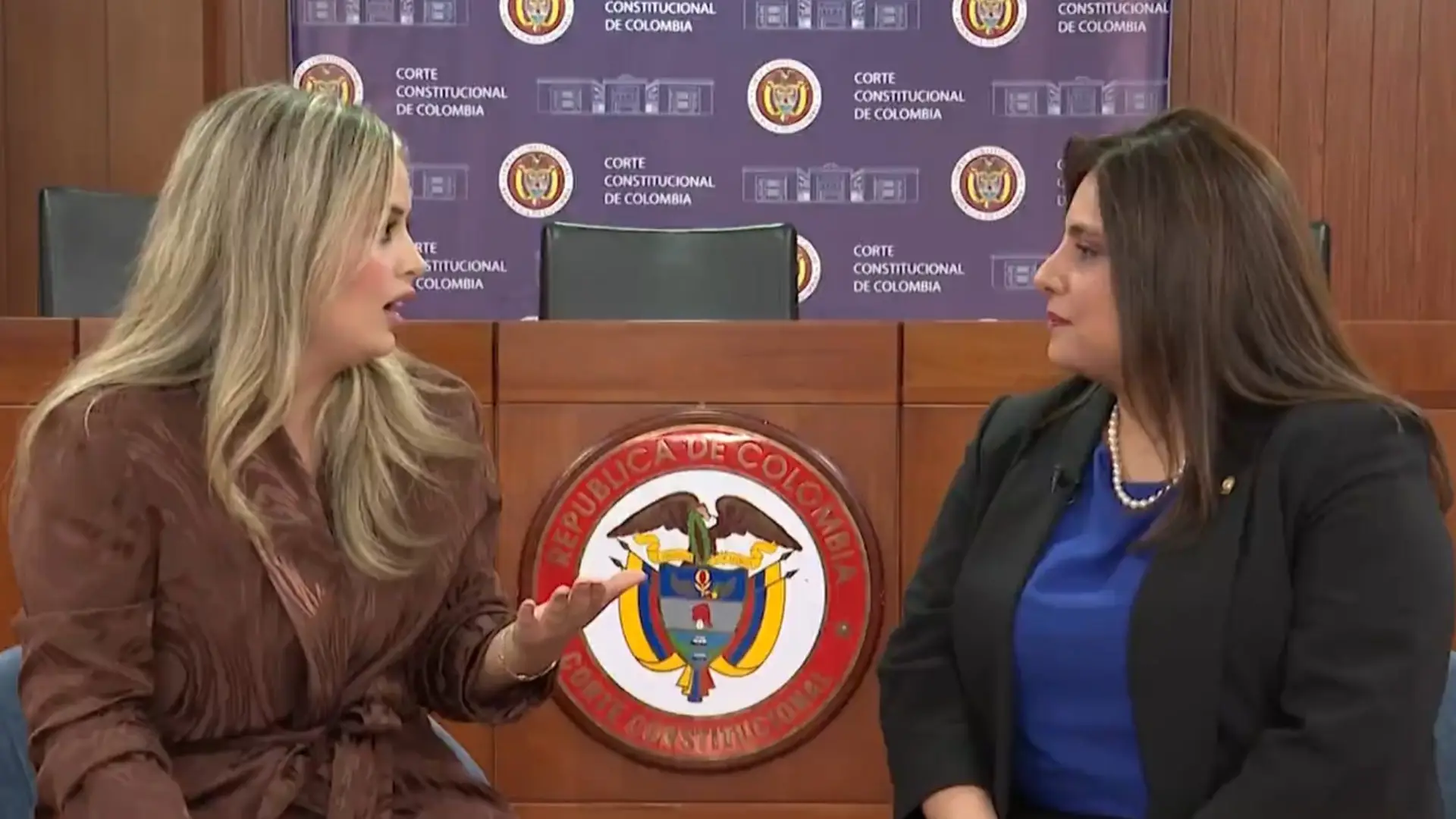 Presidenta de la Corte en Noticias RCN