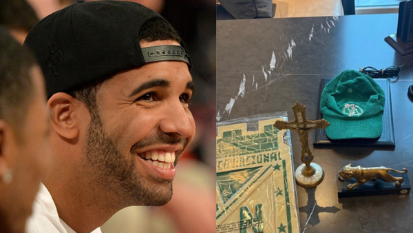 Drake habría pagado más de 270 millones de pesos por una gorra de Pablo Escobar