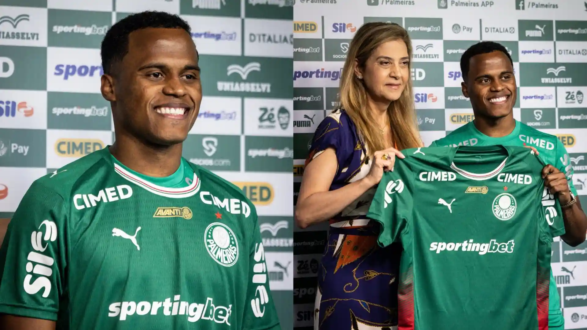 jhon arias presentacion palmeiras