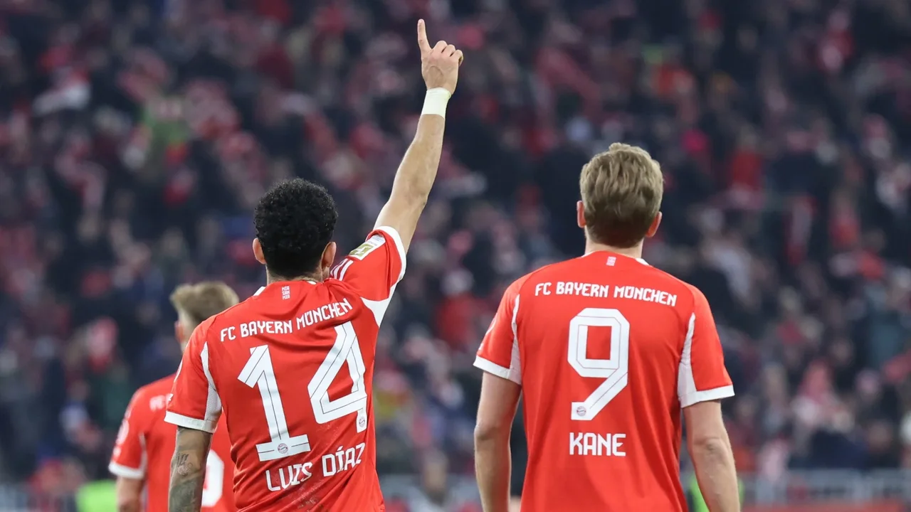 What a duo! Luis Díaz's new assist for Harry Kane's great goal with Bayern