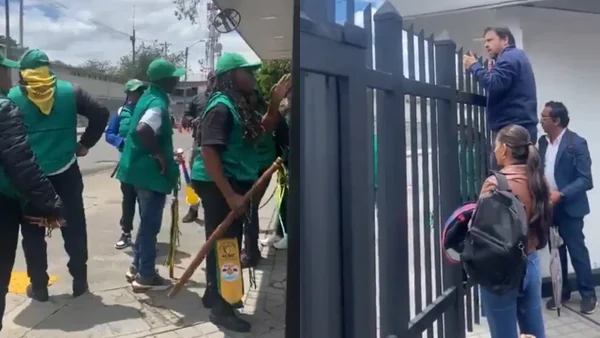 Alcaldía de Bogotá advierte que el Gobierno debe controlar las manifestaciones a las afueras del CAN