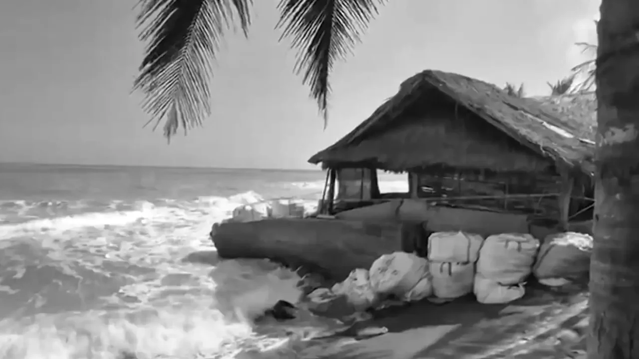 Video shows how the sea erased Palomino's beach: 60 meters of sand disappeared