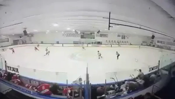 VIDEO | Se registró balacera en pleno partido de hockey en Rhode Island: hay muertos y heridos