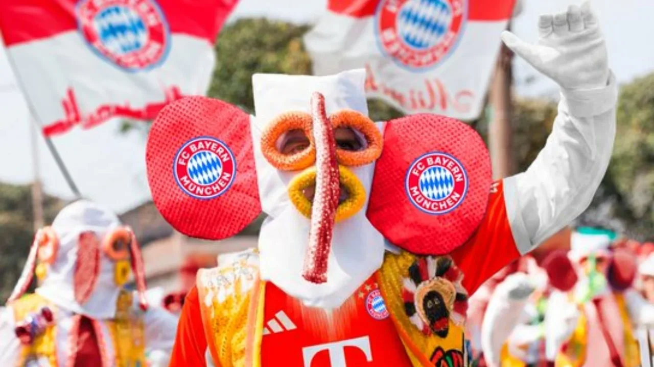 Unthinkable for many: Bayern Munich joins the Barranquilla Carnival from Germany