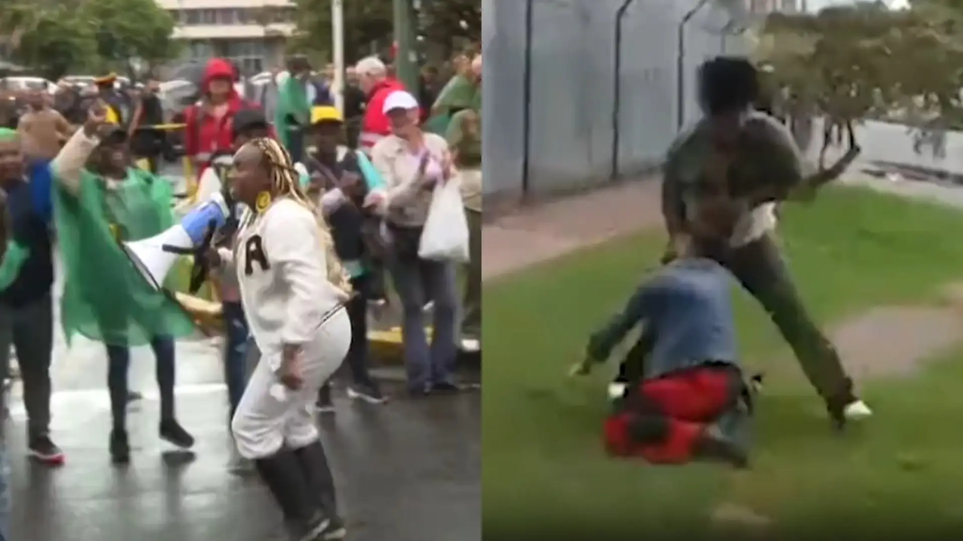 Protestas indígenas en Bogotá