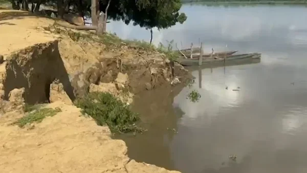 Declararán calamidad pública en Calamar, Bolívar, por erosión del río Magdalena que amenaza varias viviendas Declararán calamidad pública en Calamar, Bolívar, por erosión del río Magdalena que amenaza varias viviendas
