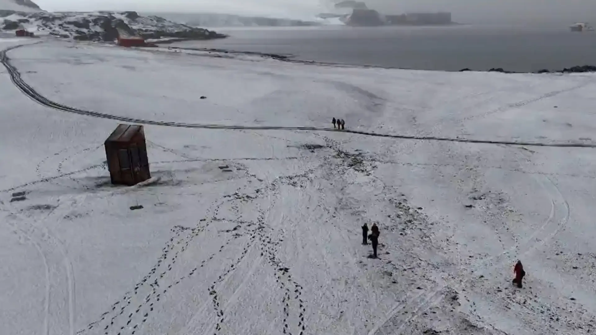 Regreso de la Antártida