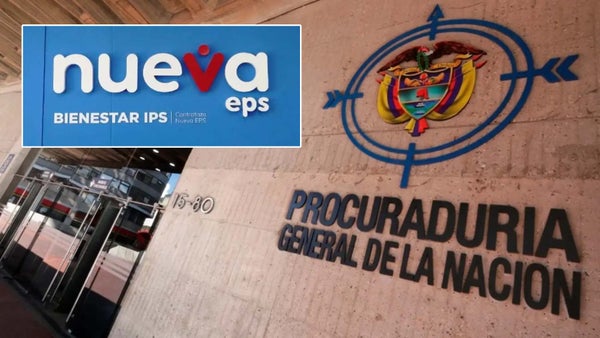Procuraduría pide medidas de vigilancia sobre la Nueva EPS y un informe completo sobre su estado financiero