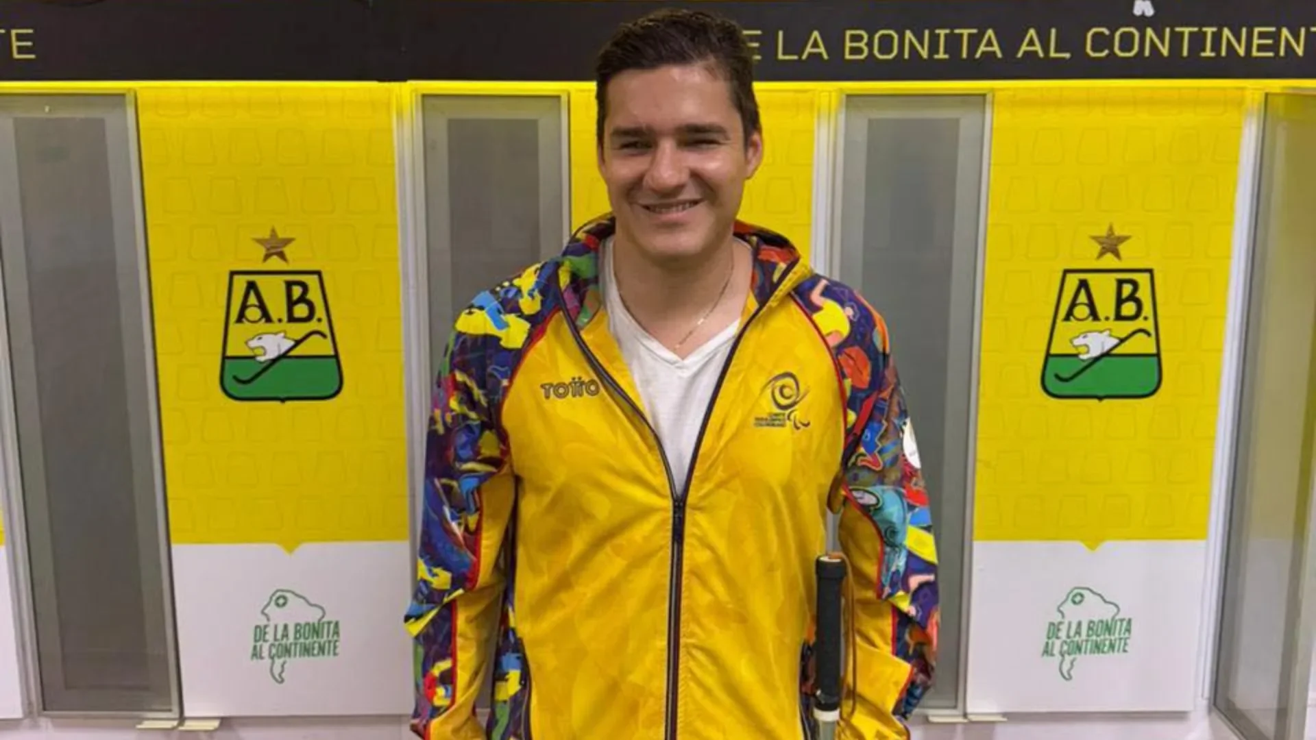 Juan David Pérez jugador de la Selección Colombia para ciegos