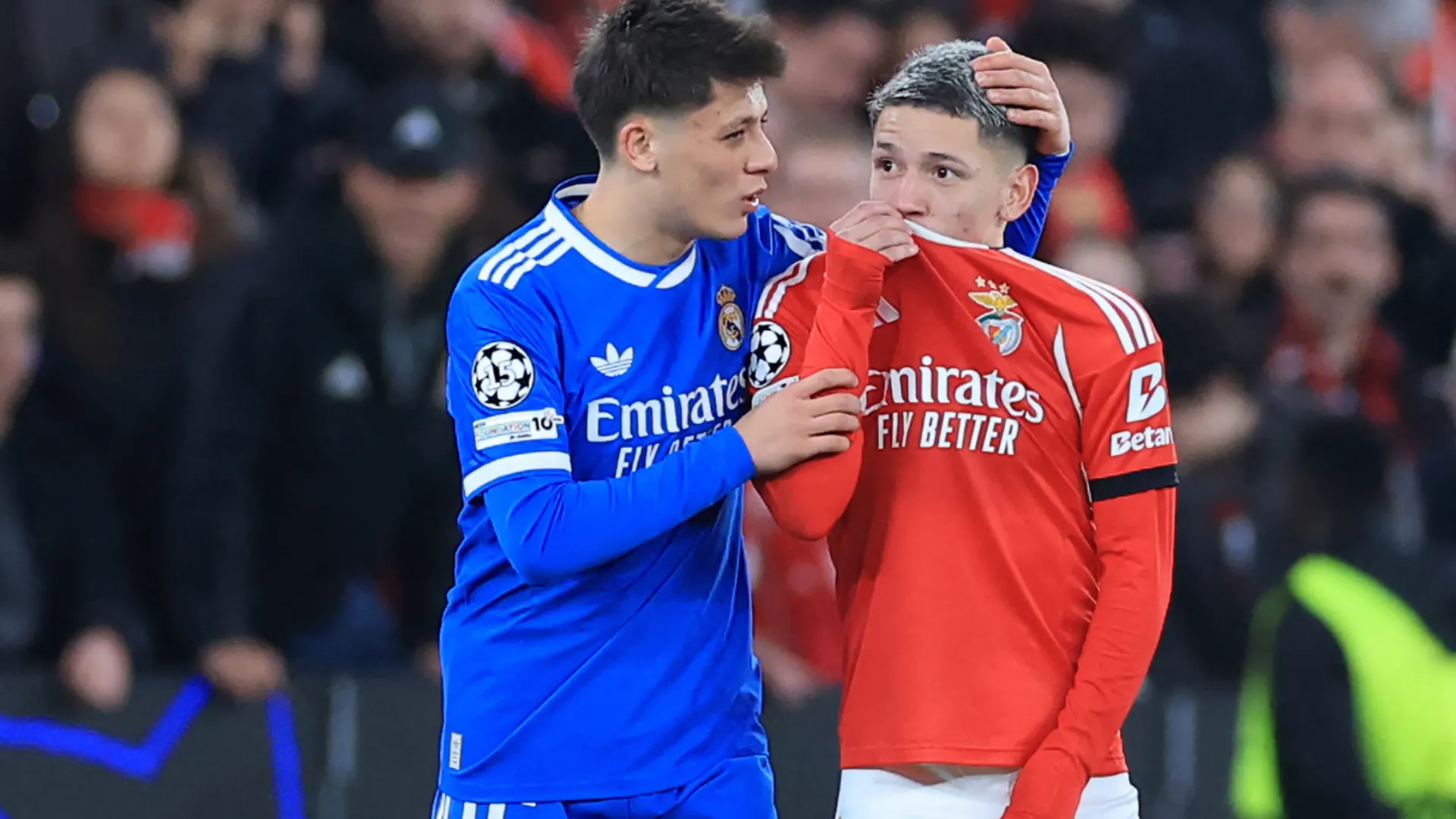 Gianluca Prestianni Benfica Real Madrid