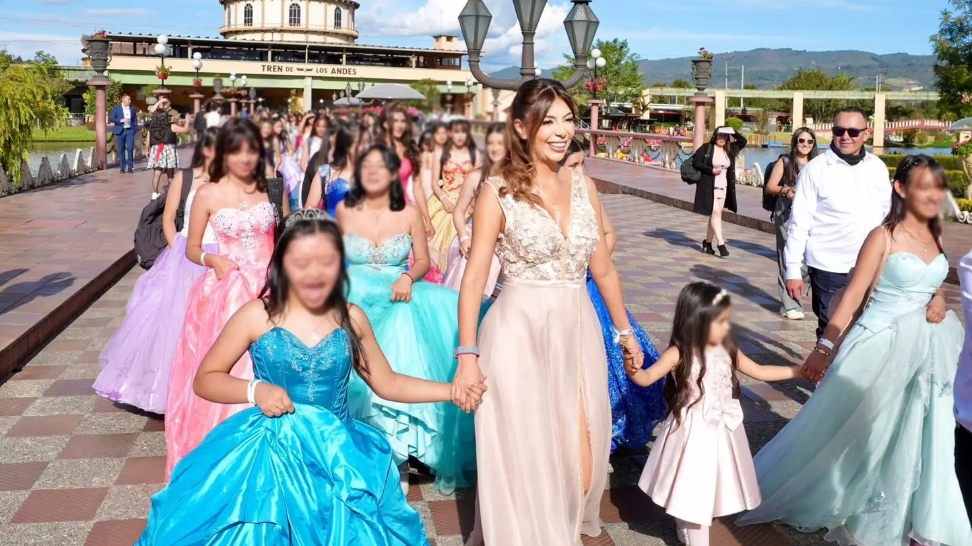 Un sueño cumplido para más de 500 quinceañeras de Cundinamarca en el Parque Jaime Duque