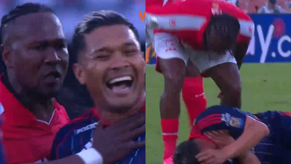 Hugo Rodallega se calentó con Teófilo Gutiérrez: así fue el 'picante' cruce