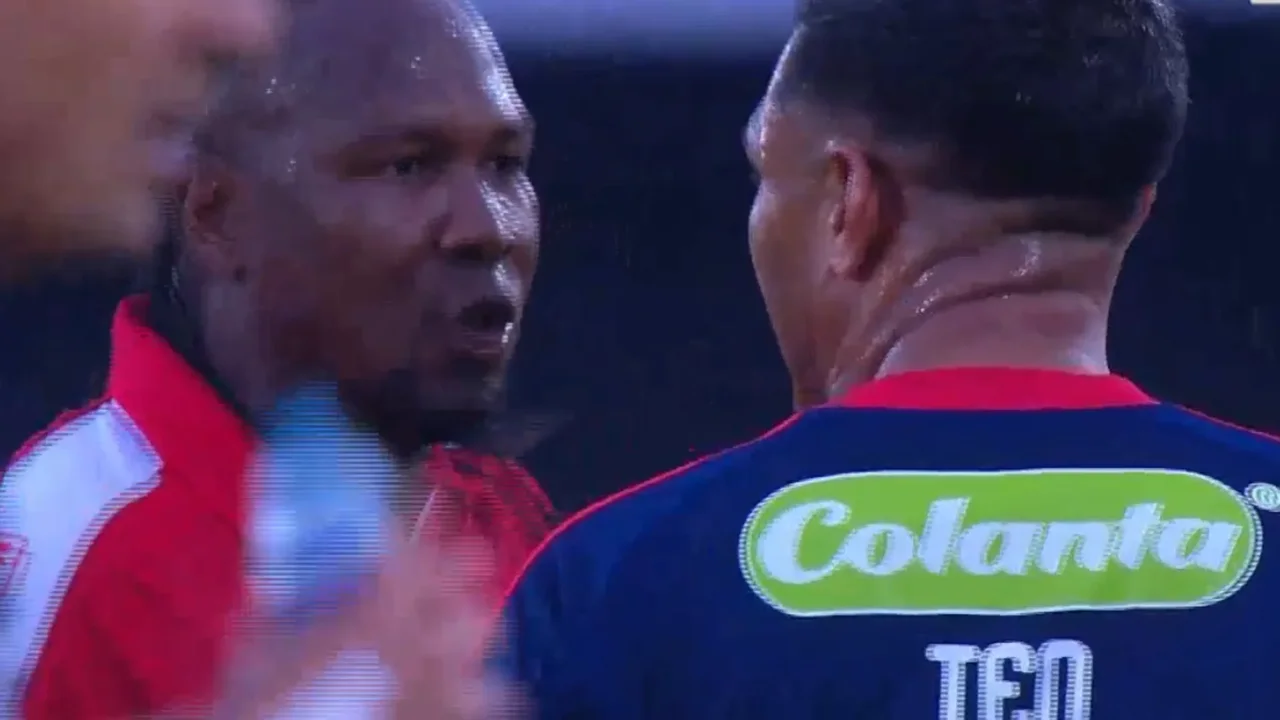 Hugo Rodallega confessed what happened with Teófilo Gutiérrez after a strong clash on the field