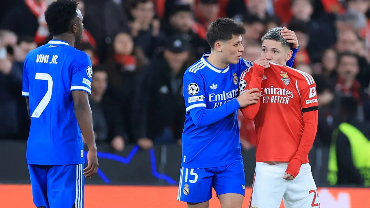 UEFA Announces First Drastic Sanction for Prestianni in Vinicius Jr. Case