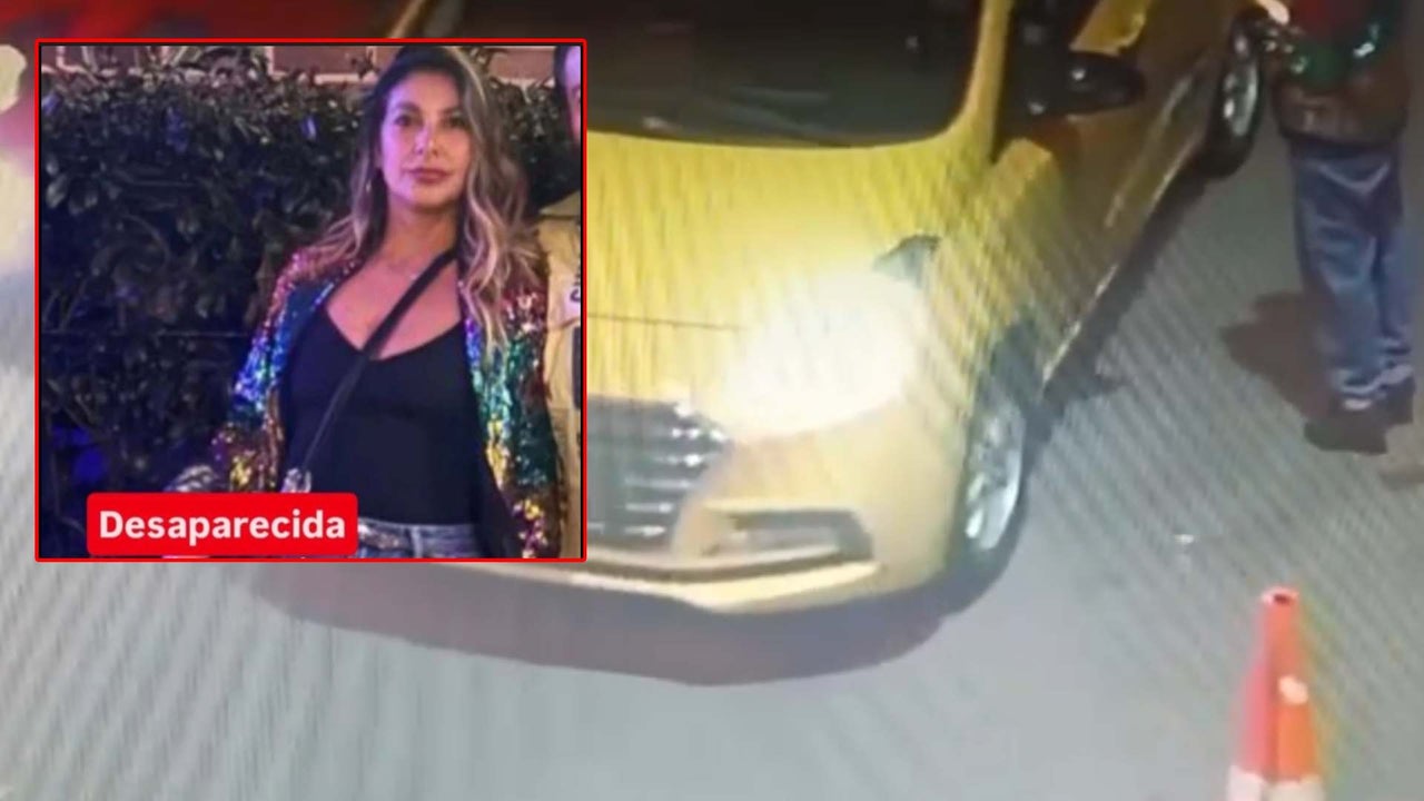 VIDEO: Exact Moment Diana Ospina Boards a Taxi Outside a Bar in Chapinero