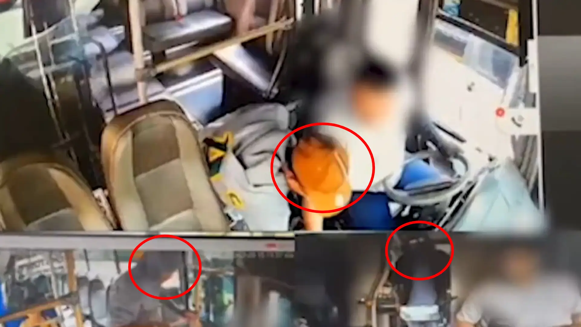 Robo a conductores de buses en Medellín