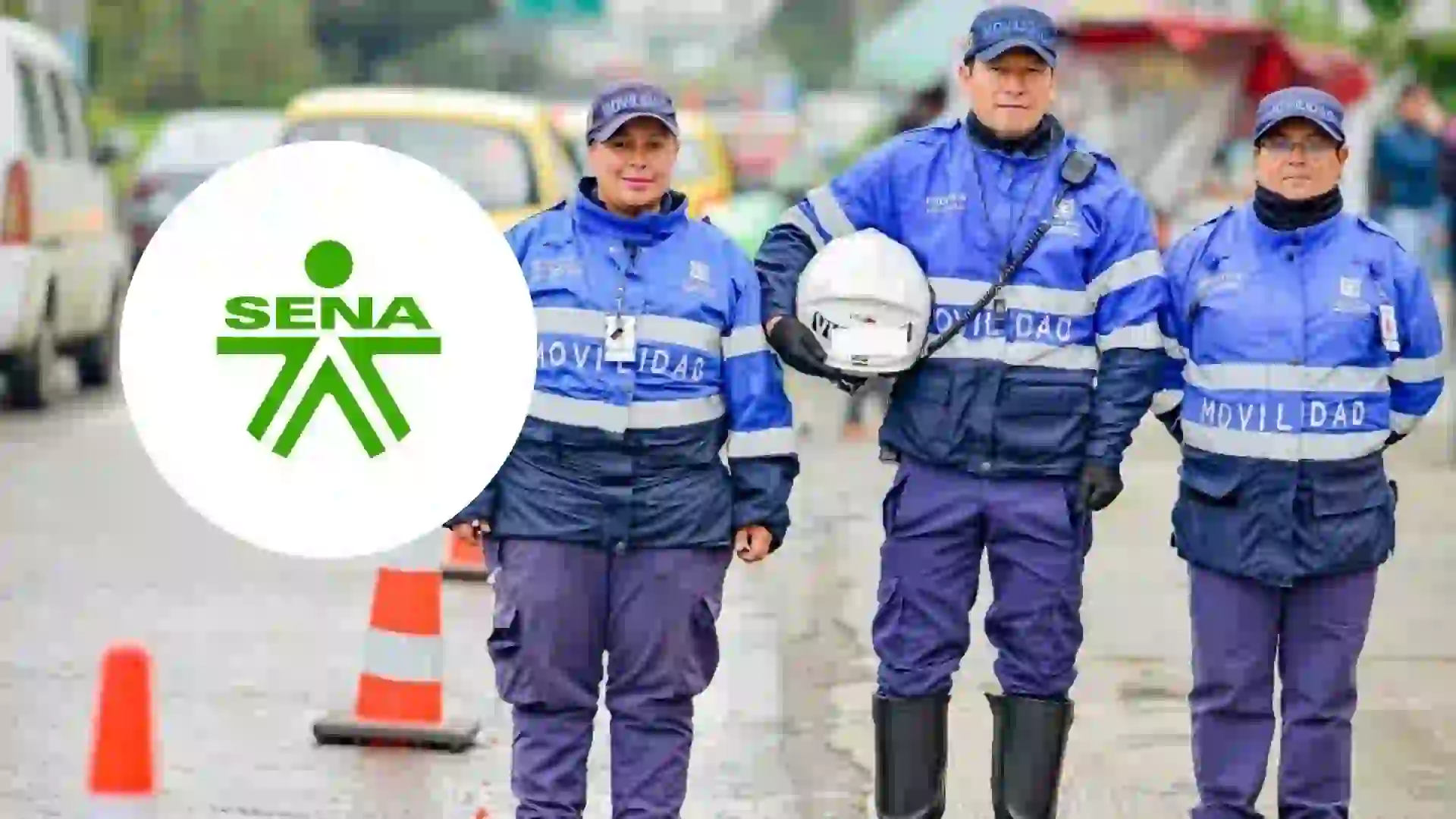 Agentes de transito del Sena
