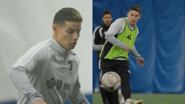 En video: James Rodríguez ya entrena con Minnesota y se prepara para su debut En video: James Rodríguez ya entrena con Minnesota y se prepara para su debut