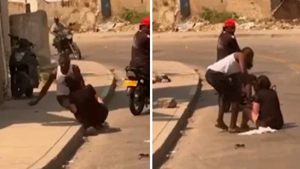 Violento robo a una turista en Cartagena quedó en video: los delincuentes quedaron libres tras ser capturados