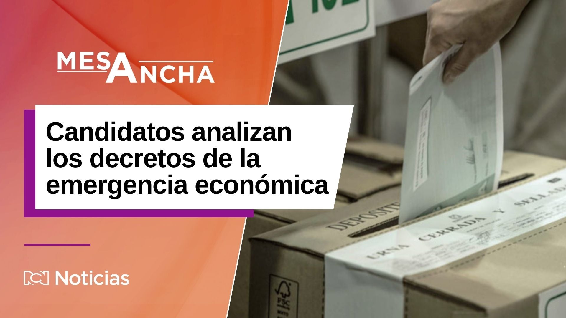 Foto: Registraduría Nacional del Estado Civil