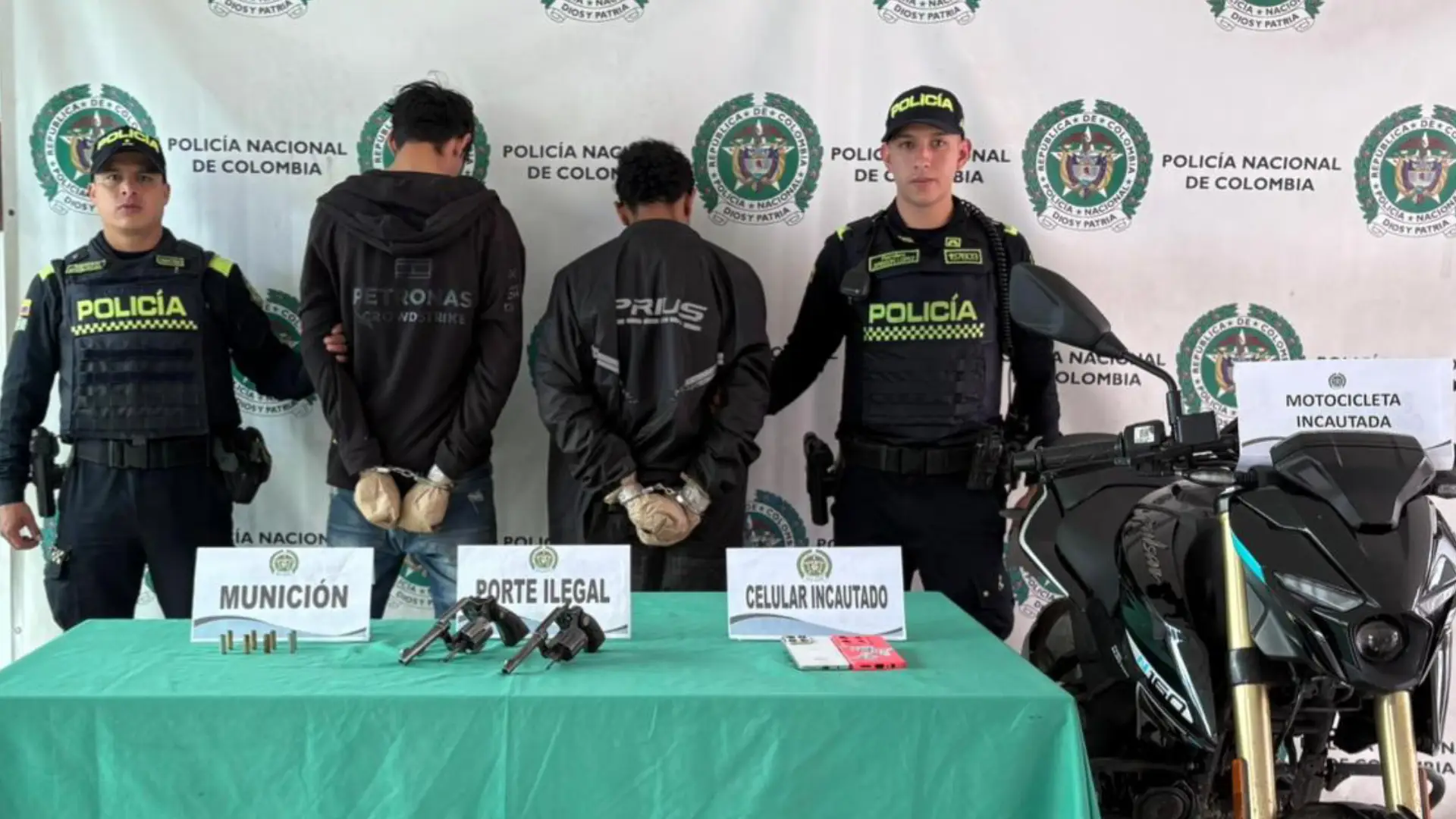 Sicarios cayeron minutos después de cometer un homicidio en Kennedy: aí los atraparon