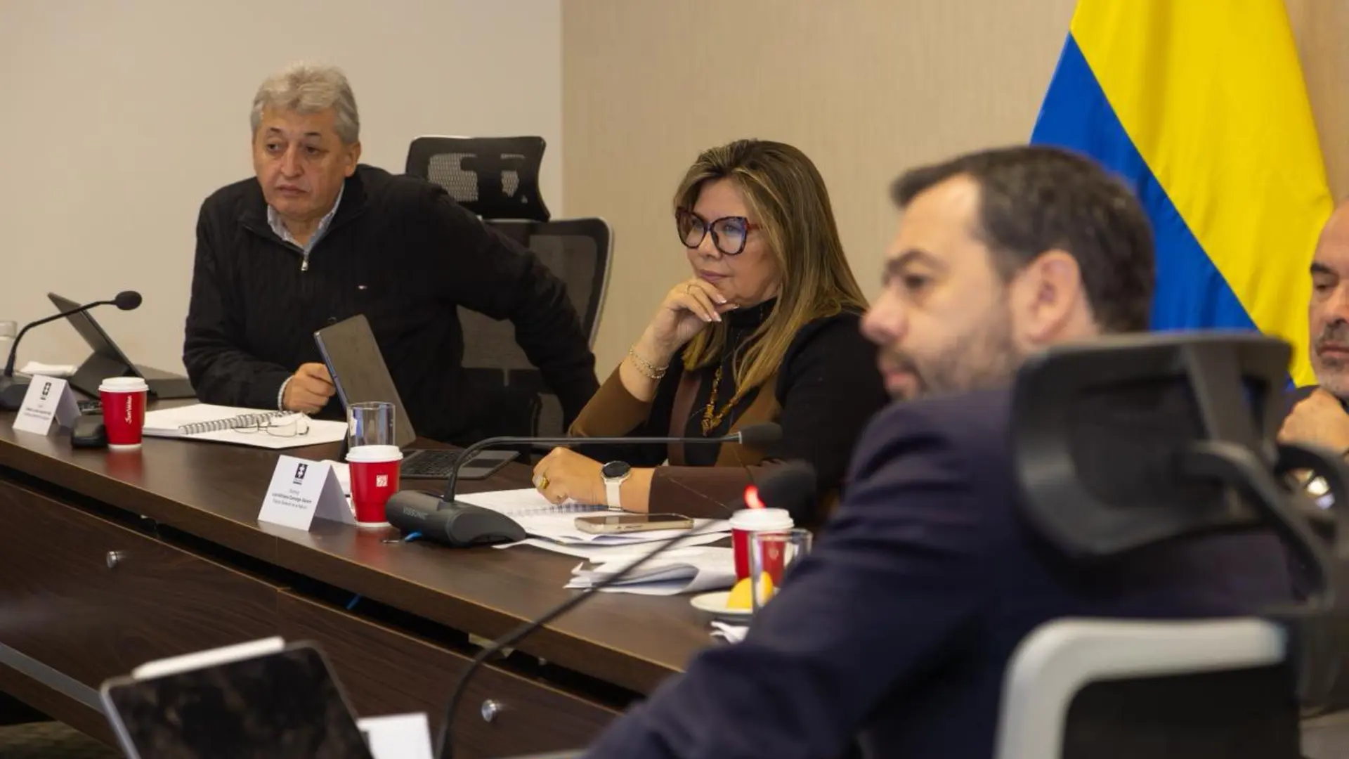 Reunión alcaldías de Bogotá Barranquilla Fiscalía Minjusticia y Policía