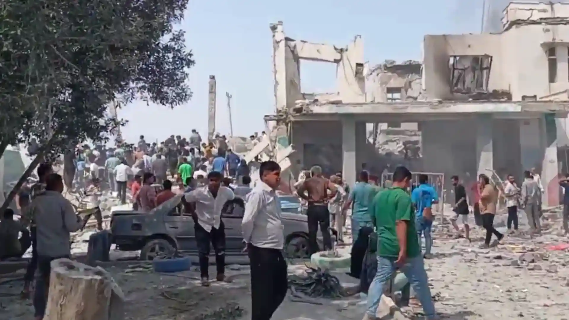 Escuela Irán bombardeada