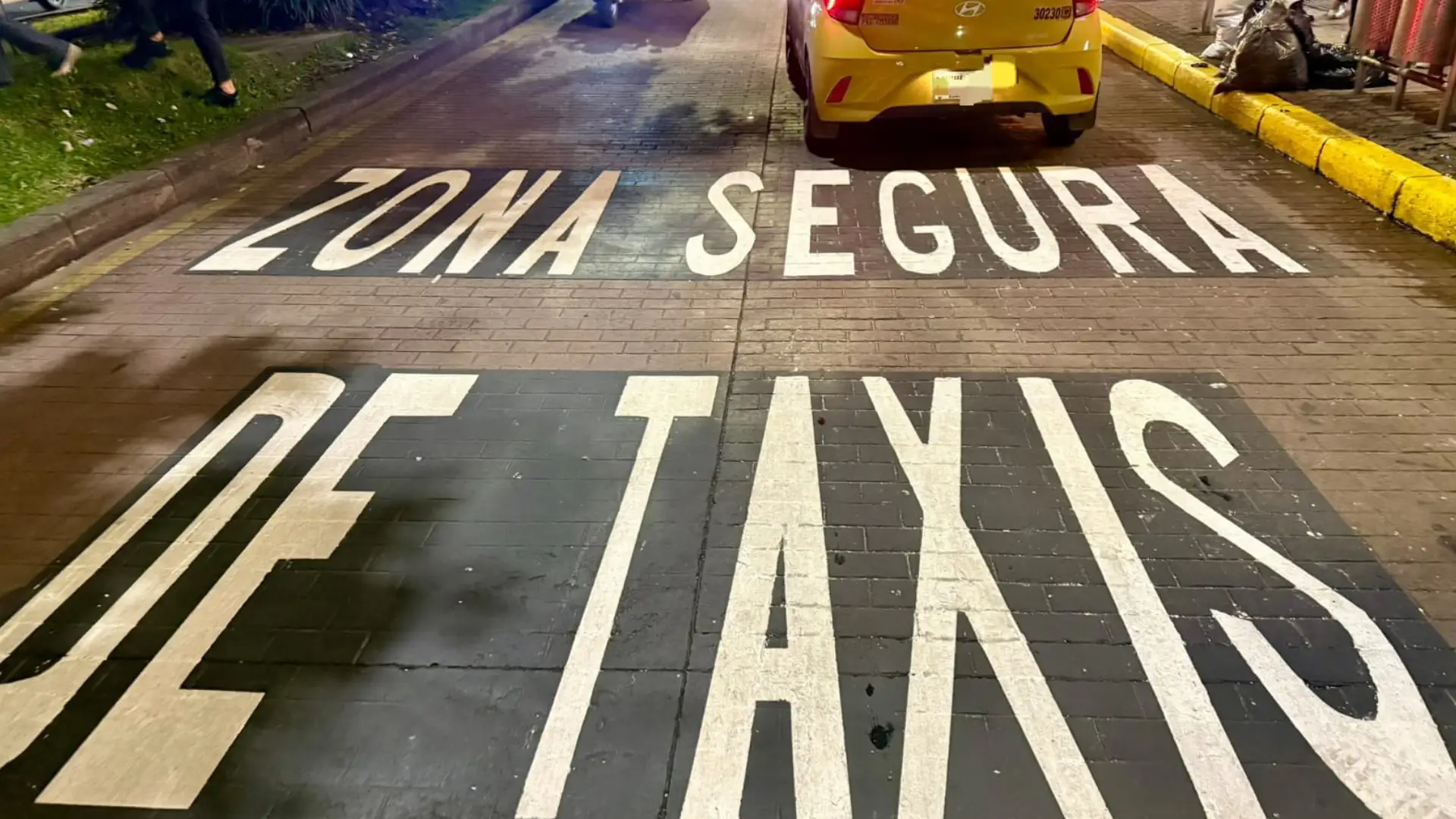 Zona segura de taxis