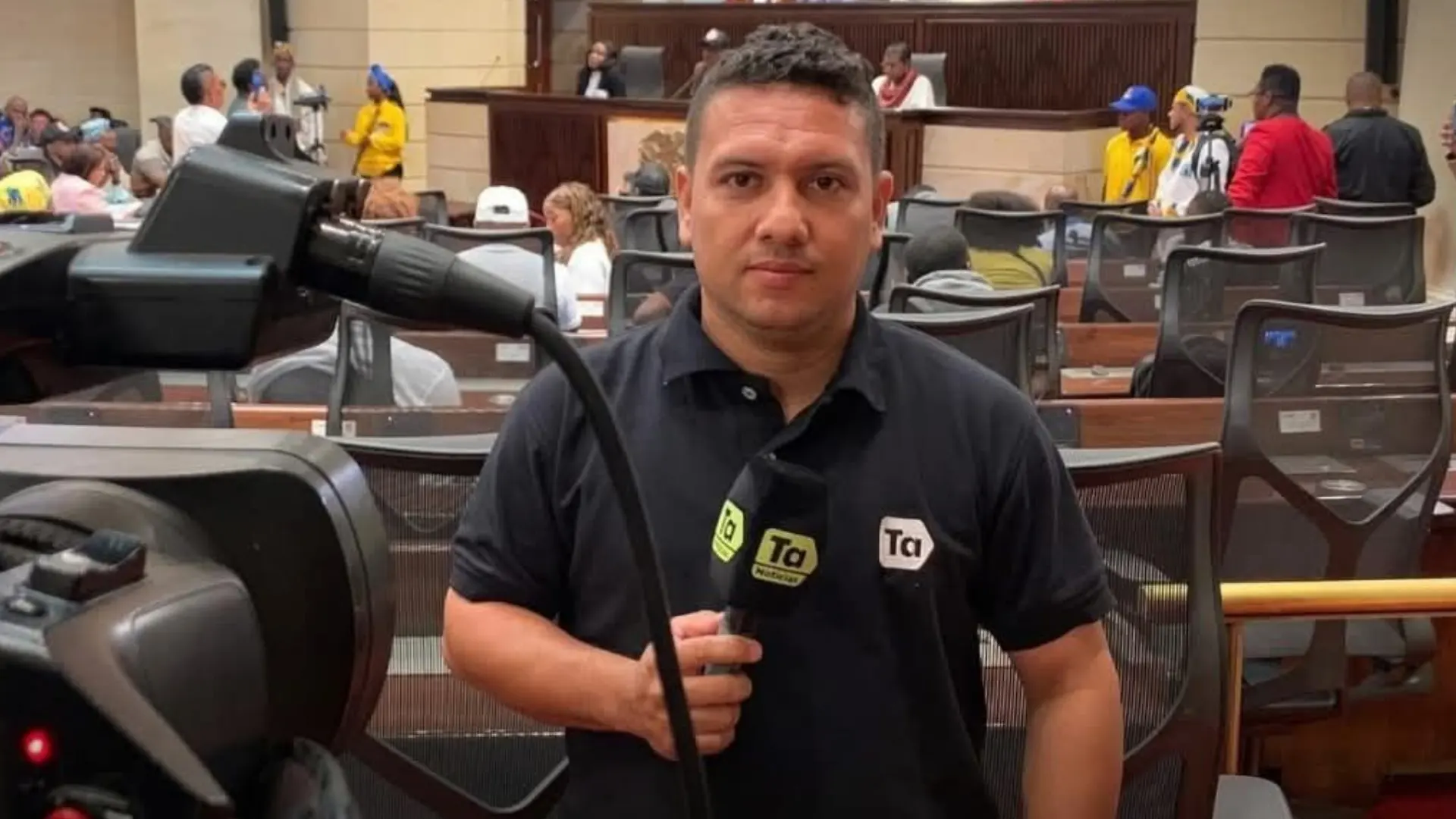 Periodista Yeison Rojas Teleantioquia