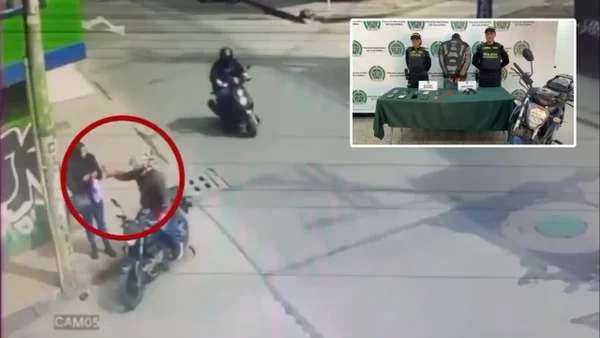 VIDEO | Así cayó 'motoladrón' repleto de celulares robados en Bosa, sur de Bogotá VIDEO | Así cayó 'motoladrón' repleto de celulares robados en Bosa, sur de Bogotá