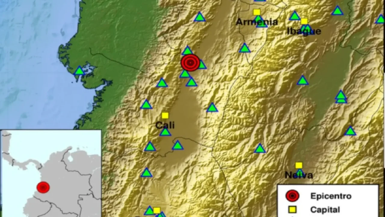 ¡De nuevo se reportaron temblores masivos en Colombia hoy 6 de marzo de ...