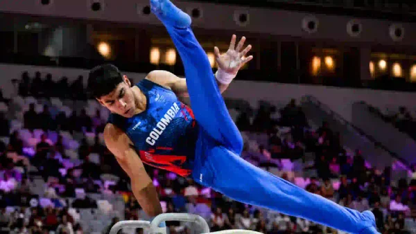 Video: ¡La gran rutina con la que Ángel Barajas ganó oro en la Copa Mundo de Gimnasia! Video: ¡La gran rutina con la que Ángel Barajas ganó oro en la Copa Mundo de Gimnasia!