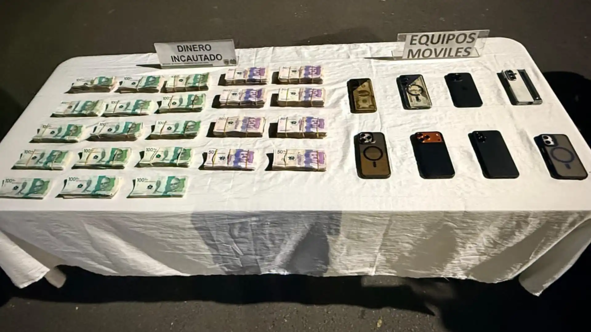 Incautan escandalosa millonada de dinero en efectivo que podría tener nexos con delitos electorales