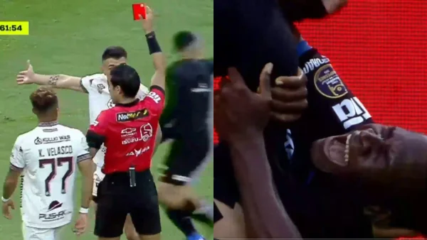 La escalofriante lesión tras una patada descalificadora que le da la vuelta al mundo La escalofriante lesión tras una patada descalificadora que le da la vuelta al mundo