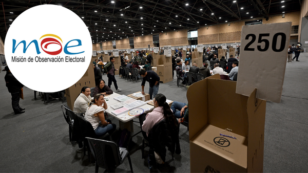 Puestos trasladados por las lluvias, violencia de género y personas votando de a dos: advertencias de la MOE en elecciones