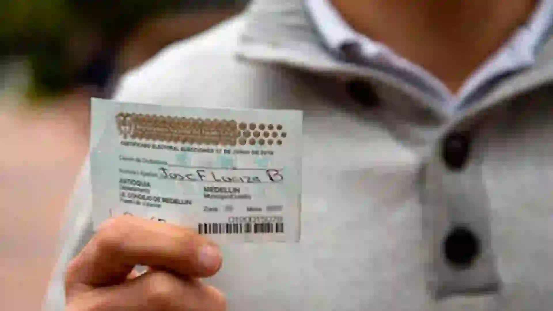 Certificado electoral