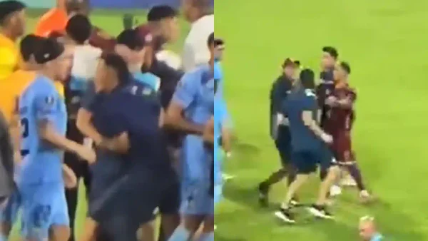 Lucas González sufrió violenta agresión en duelo por Copa Libertadores: video dejó evidencia